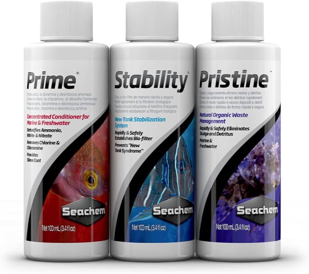 Seachem SureStart Aquarium Conditioning Pack - 3 x 100 ml