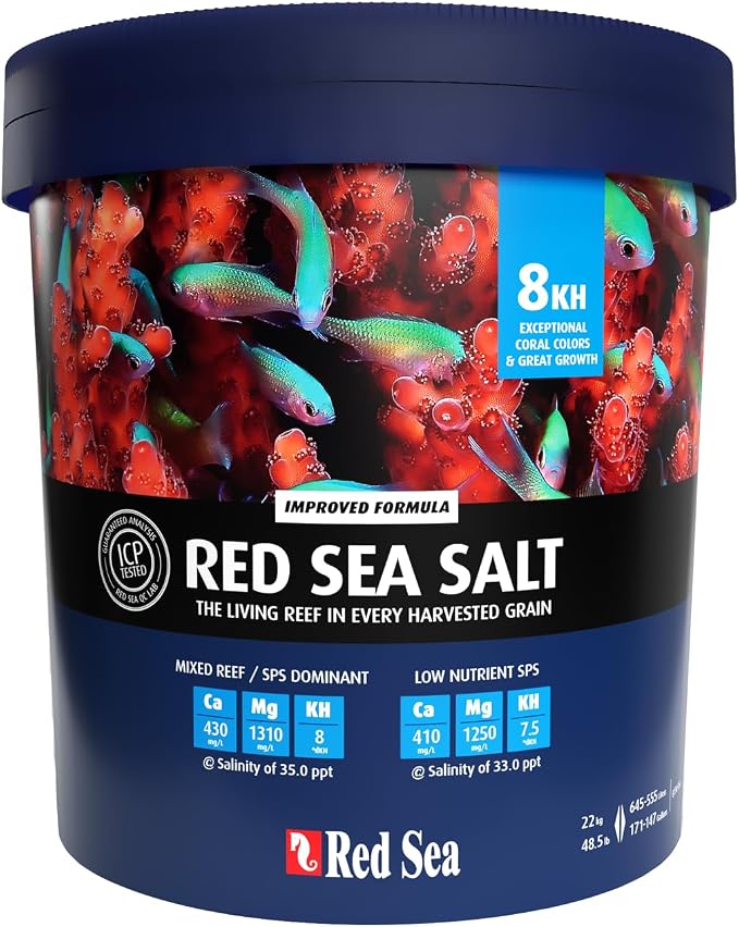 Red Sea 55 gallon sea salt mix - Blue Bucket (55 gallon)