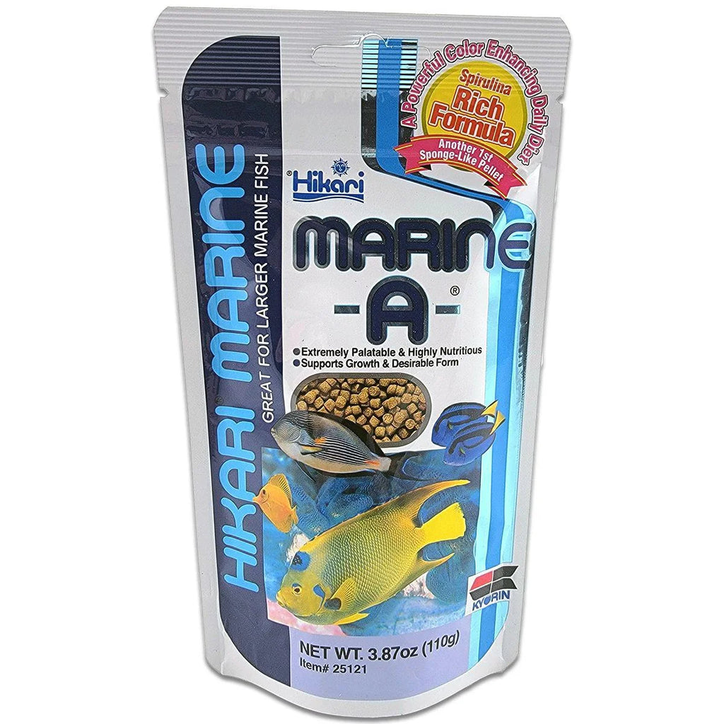 Hikari Marine A Pellet Fish Food - 110 Gram