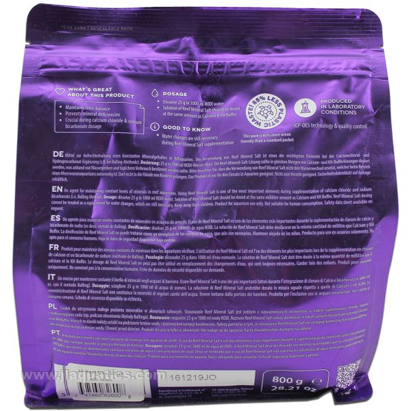 AquaForest Reef Mineral Salt - 800 Gram