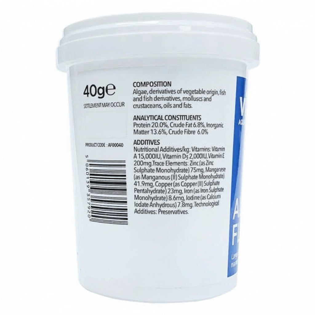 Vitalis Algae Flake Food - 40 Gram
