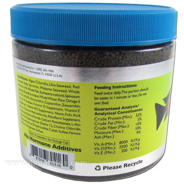 New Life Spectrum Algae Max Pellet Food - 300 Gram