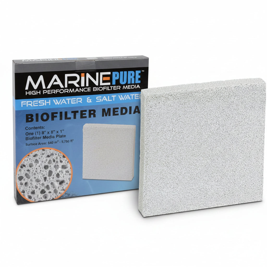 MarinePure Biofilter Media Plate - 8 x 8 x 1